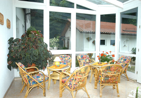 Blick in den Wintergarten
