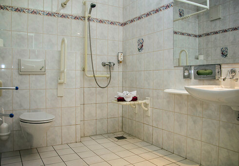 barrierefreies Badezimmer