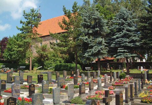 Kühndorfer Friedhof mit Museumskapelle
