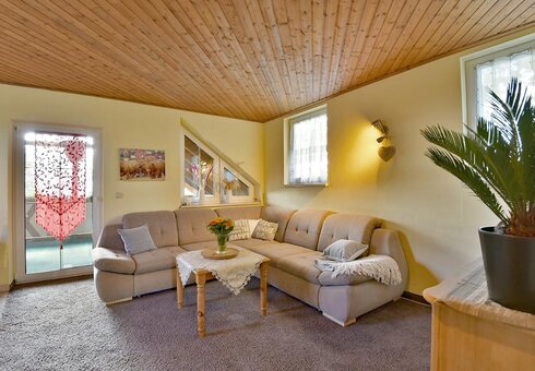 Couch im Wohnzimmer