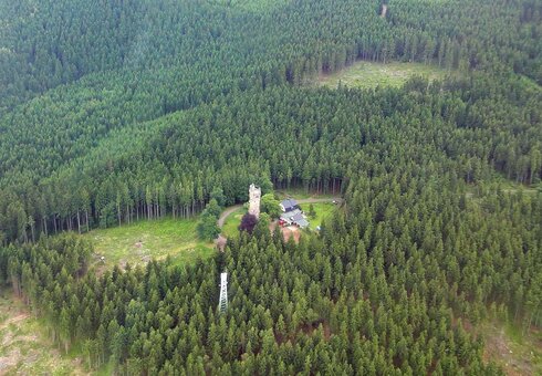 Luftbild Hohe Warte