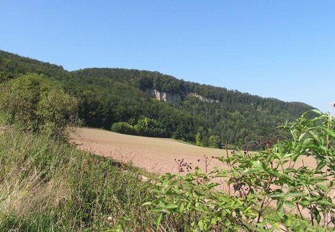Eingefallener Berg bei Themar