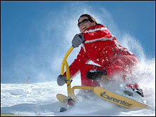 Rasantes Snowbike-Wochenende im Thüringer Wald
