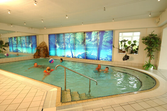 Pool im Aparthotel Am Rennsteig