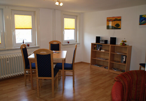 Blick in das Wohnzimmer - 1. OG
