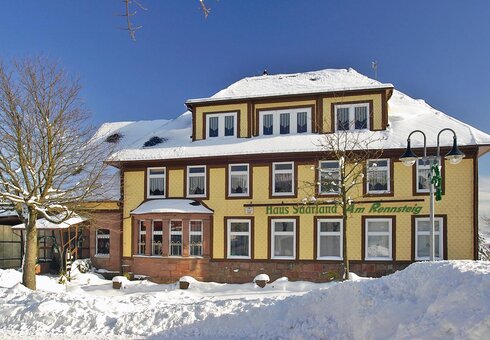 Pension Haus Saarland, Winteransicht