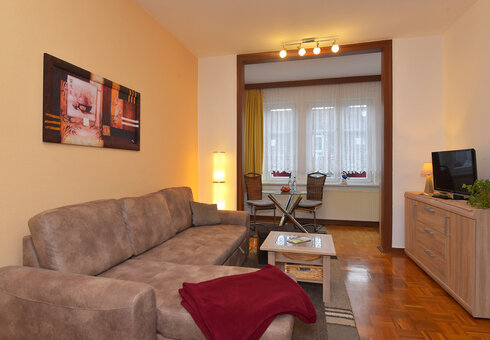kleine Ferienwohnung (Wohnzimmer)