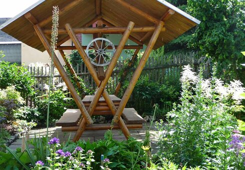 Blick in den Garten
