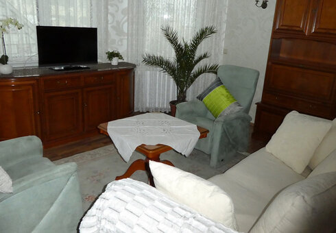 Blick in das Wohnzimmer