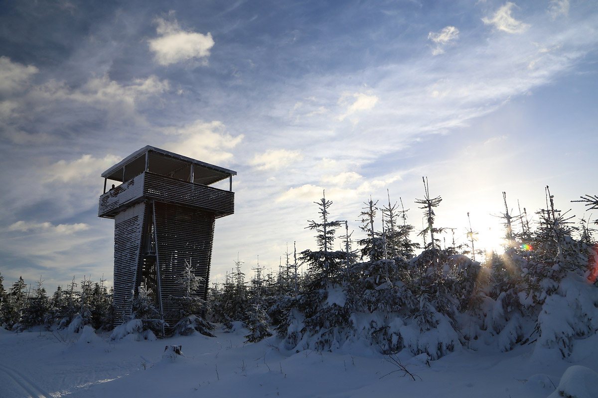 Rennsteig im Winter