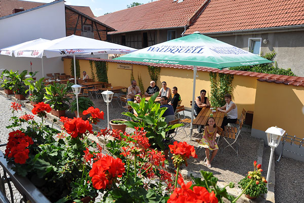 kleiner Biergarten