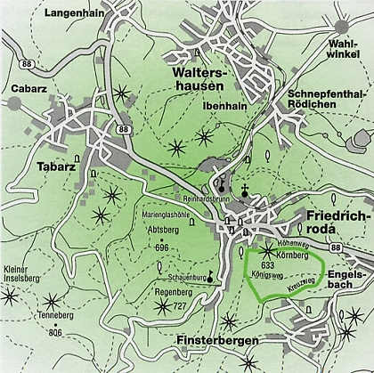 Rundwanderweg Finsterbergen