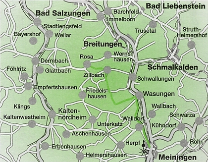 Wandern in der Vorderrhön