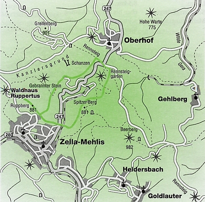 Wandern rund um Zella-Mehlis