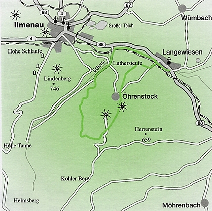 Langewiesen - Oehrenstock - Schorte