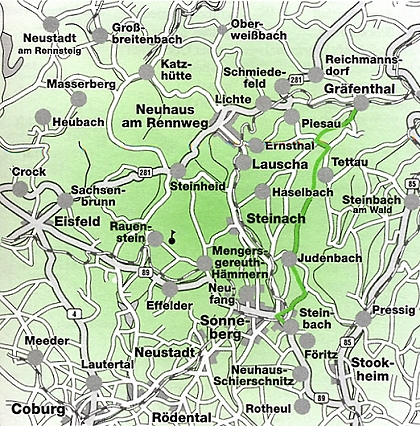 Unterwegs auf der alten Handels- u. Heeresstr