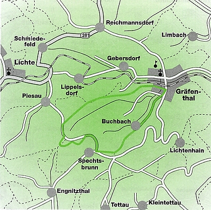 Wandern auf alten Handels- und Heeresstraßen