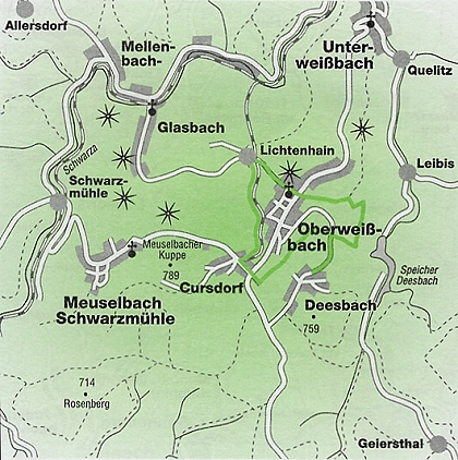 Wanderung v. Schwarzatal in d. Bergbahnregion
