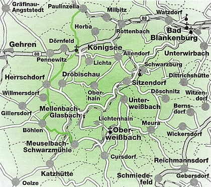 Wanderung in die Vergangenheit - Paulinzella
