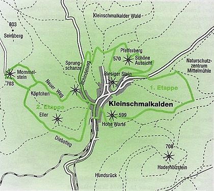 Panoramaweg Rund um Kleinschmalkalden
